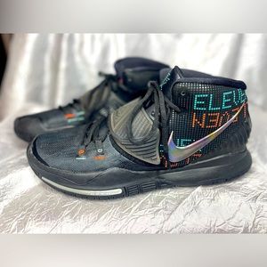 RARE! 🔥 Nike Kyrie 6 Shot Clock black basketball shoes